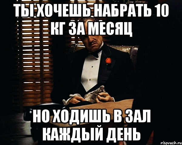 Пошел в зал