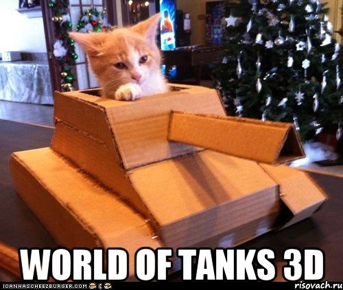  World of Tanks 3D, Мем Котэ танкист