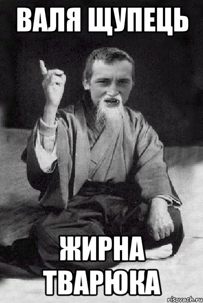 валя щупець жирна тварюка, Мем Мудрий паца