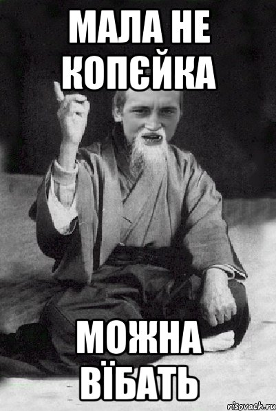 мала не копєйка можна вїбать, Мем Мудрий паца