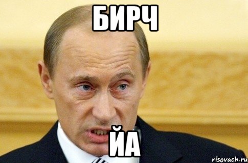 Бирч Йа, Мем путин