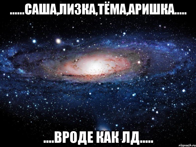 ......Саша,Лизка,Тёма,Аришка..... ....вроде как ЛД....., Мем Вселенная