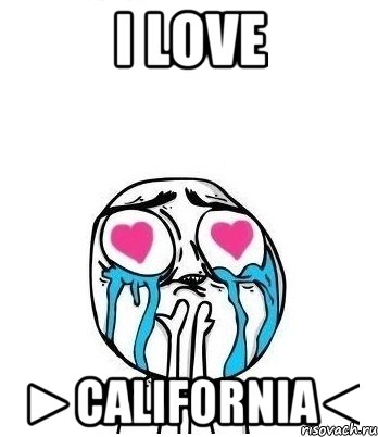 I LOVE ►Сalifornia◄, Мем Влюбленный