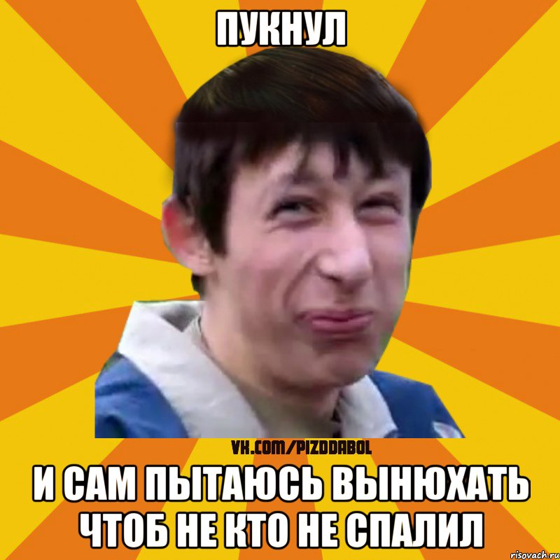 пукнул и сам пытаюсь вынюхать чтоб не кто не спалил, Мем Типичный врунишка