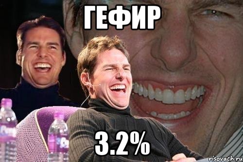 ГЕФИР 3.2%, Мем том круз