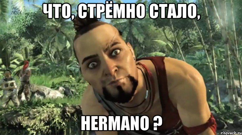 Что, стрёмно стало, hermano ?