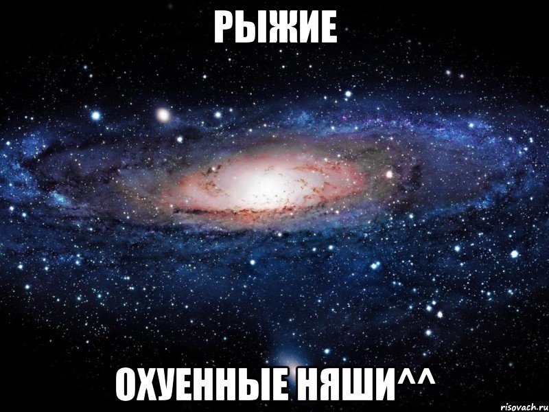 Рыжие Охуенные няши^^, Мем Вселенная