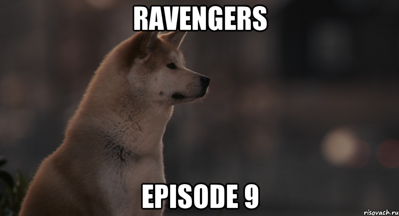 Ravengers Episode 9, Мем Хатико