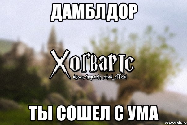 Дамблдор Ты сошел с ума