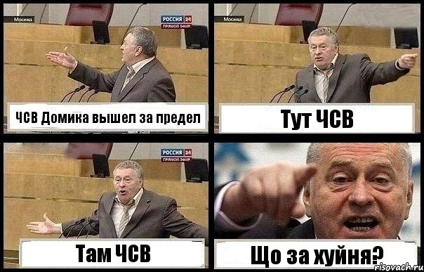 ЧСВ Домика вышел за предел Тут ЧСВ Там ЧСВ Що за хуйня?, Комикс с Жириновским