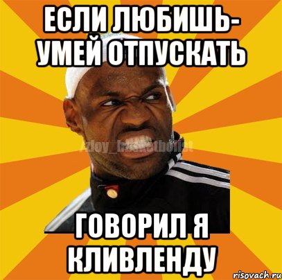 если любишь- умей отпускать говорил я кливленду, Мем ЗЛОЙ БАСКЕТБОЛИСТ