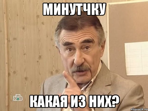 минутчку какая из них?, Мем Каневский (Но это уже совсем другая история)