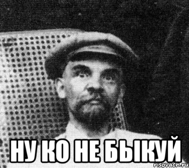  ну ко не быкуй, Мем   Ленин удивлен