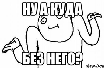 НУ А КУДА БЕЗ НЕГО?, Мем Почему бы и нет