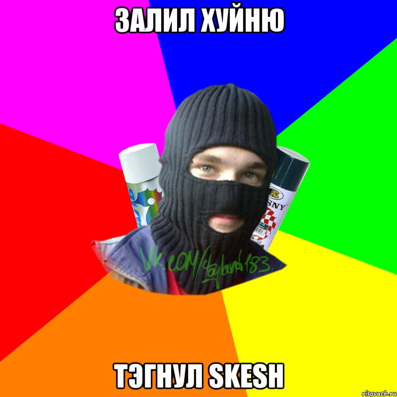 Залил хуйню Тэгнул SKESH, Мем ТИПИЧНЫЙ РАЙТЕР