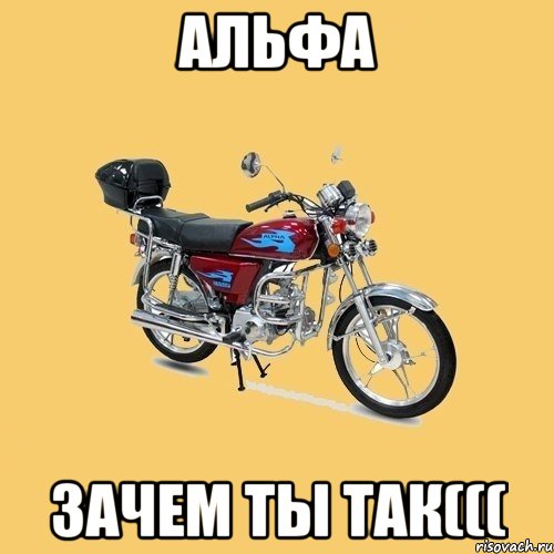 Альфа Зачем ты так(((, Мем альфа