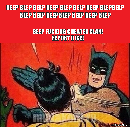 BEEP BEEP BEEP BEEP BEEP BEEP BEEP BEEPBEEP BEEP BEEP BEEPBEEP BEEP BEEP BEEP BEEP FUCKING CHEATER CLAN! REPORT DICE!, Комикс   Бетмен и Робин