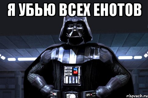 Я убью всех енотов 