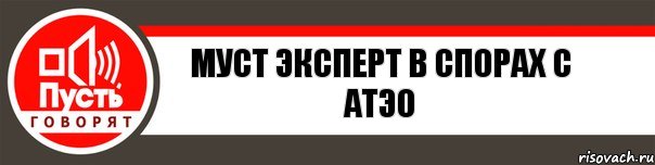 МУСТ Эксперт в спорах с Атэо, Комикс   пусть говорят