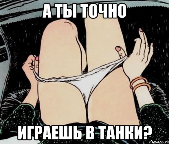 А ТЫ ТОЧНО играешь в танки?, Мем А ты точно