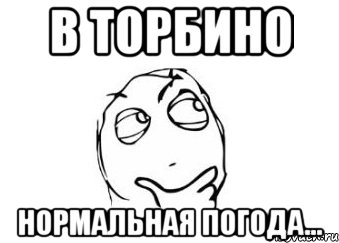 в торбино нормальная погода..., Мем Мне кажется или