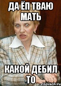 Да ёп тваю мать какой дебил то, Мем Судья Егорова