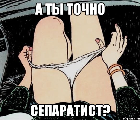 А ТЫ ТОЧНО СЕПАРАТИСТ?, Мем А ты точно