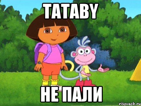 Tataby Не пали, Мем жулик не воруй