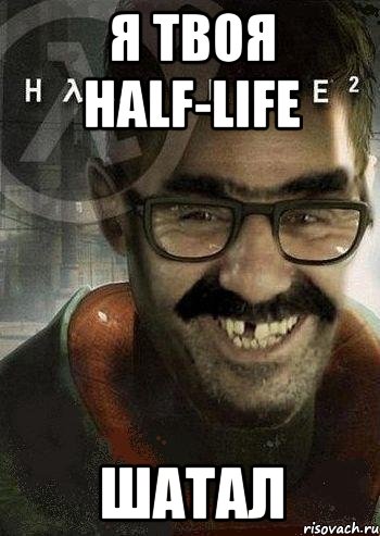 Я твоя Half-life шатал, Мем Ашот Фримэн