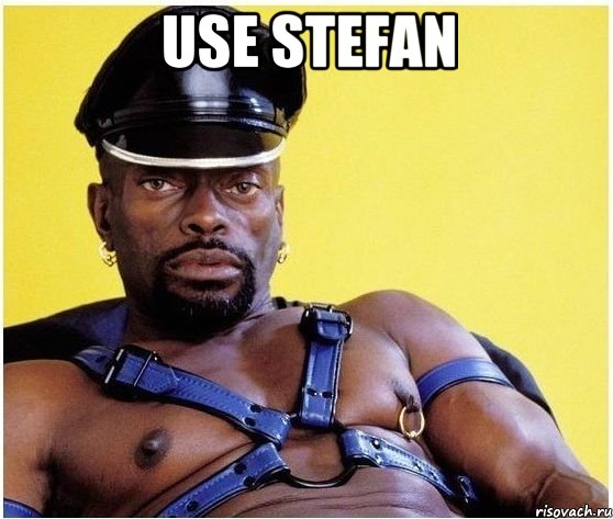 USE STEFAN , Мем Черный властелин