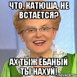 Что, Катюша, не встаётся? Ах тыж ёбаный ты нахуй!, Мем ЭТО НОРМАЛЬНО