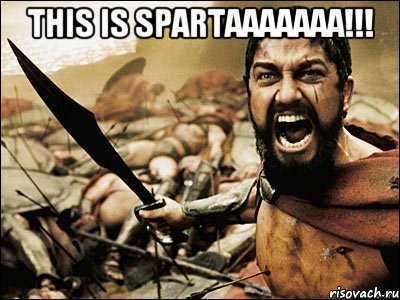 This is SPARTAAAAAAA!!! , Мем Это Спарта