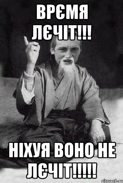 Врємя лєчіт!!! Ніхуя воно не лєчіт!!!!!, Мем Мудрий паца