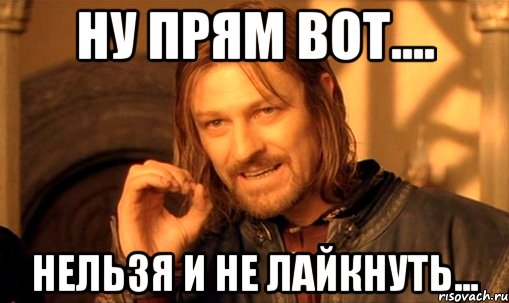 Ну нельзя. Ну прям. Нельзя вот так вот просто взять и всё залайкать. Нельзя и просто так взять и не поздравить Марьяшу. Мем ну нельзя.