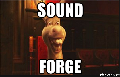 SOUND FORGE, Мем Осел из Шрека