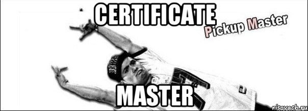 certificate master