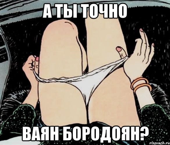 А ты точно Ваян Бородоян?, Мем А ты точно