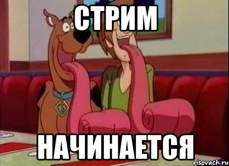 стрим начинается