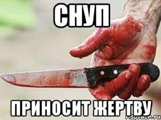 СНУП ПРИНОСИТ ЖЕРТВУ