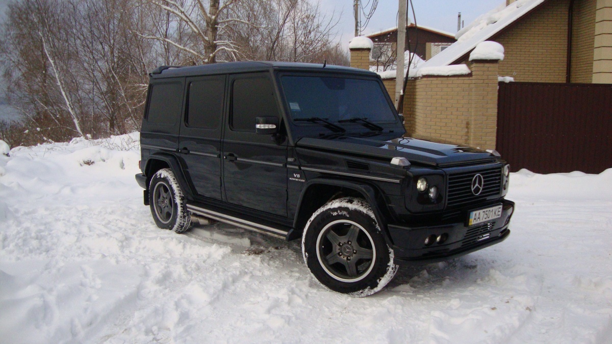 Mercedes Benz g500 чёрный Бандитский