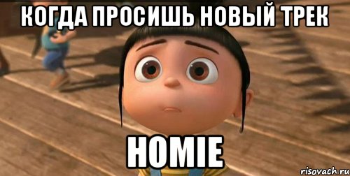 Когда просишь новый трек Homie