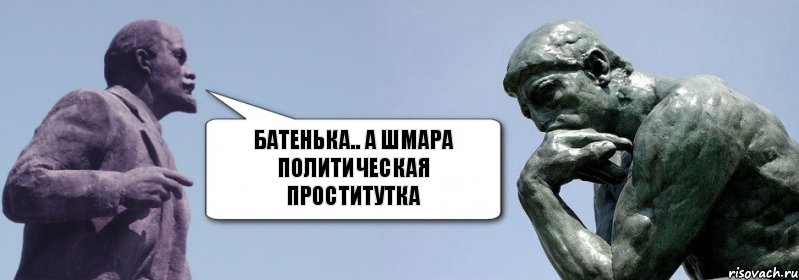 батенька.. а шмара политическая проститутка