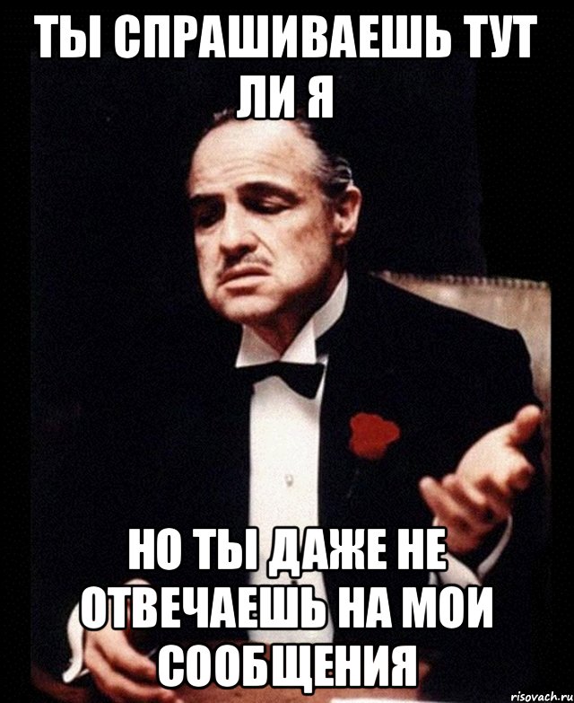 Спроси тут. Ты не отвечаешь на Мои сообщения. Спрашиваешь. Мем я спрашиваю. Ты не отвечаешь без уважения.