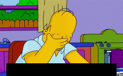  Ну и что тут непонятного?, Мем Homer simpson facepalm