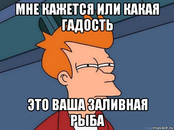 мне кажется или какая гадость это ваша заливная рыба, Мем  Фрай (мне кажется или)