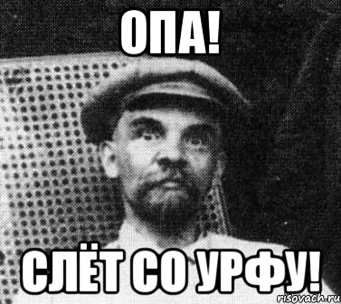 Опа! Слёт СО УрФУ!, Мем   Ленин удивлен