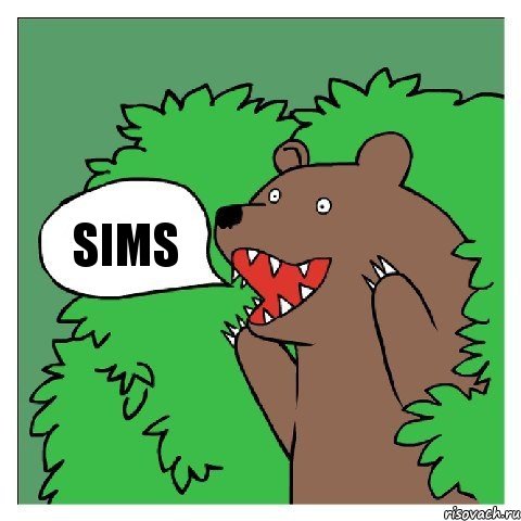 Sims, Комикс Медведь (шлюха)