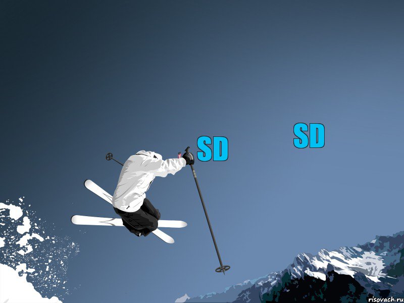 sd sd, Комикс Mountain ski