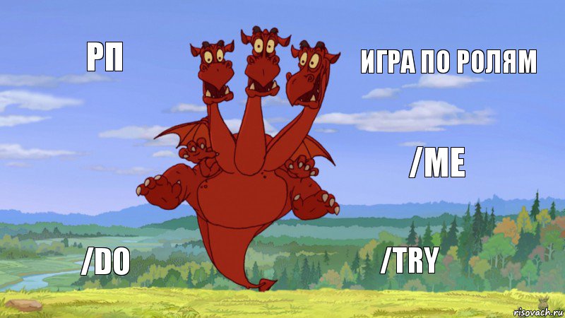 РП Игра по ролям /me /do /try, Комикс отношение