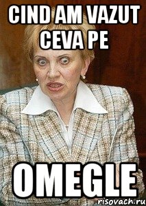 Cind am vazut ceva pe Omegle, Мем Судья Егорова